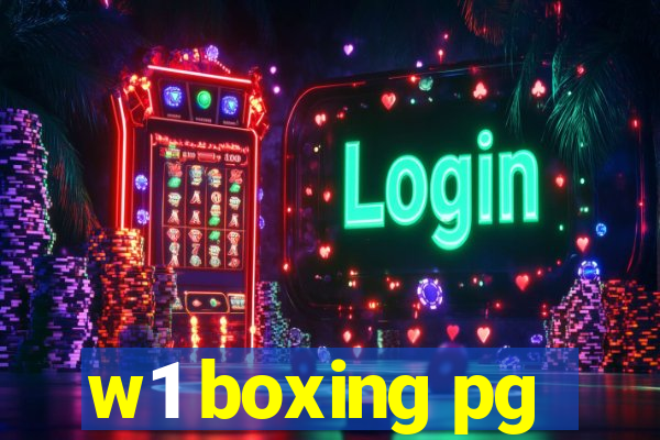 w1 boxing pg